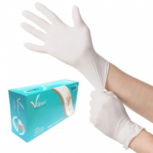 Găng tay cao su y tế có bột VGloves