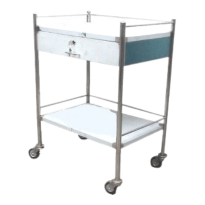 Xe Đẩy Inox 2 Tầng