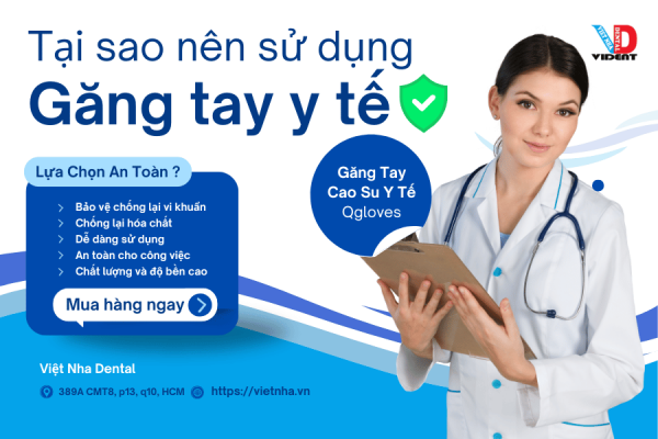 Tại sao nên sử dụng găng tay y tế Qgloves ?